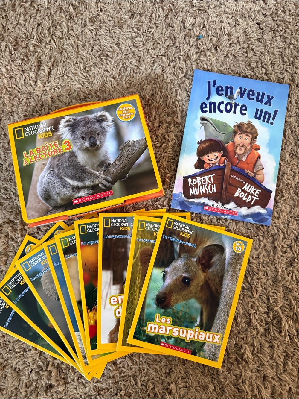 National Geographic Kids Scholastic French Language Readers